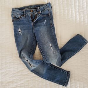 Size 6 girls Gap Super Slim Denim skinny jeans